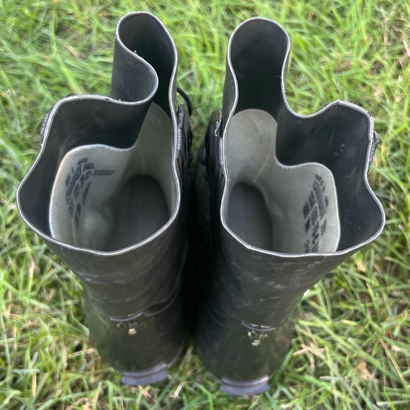 VTG Bata 1972 Mickey Mouse US Military Combat Cold Boots Womens 7W Mens 5W - Picture 14 of 16